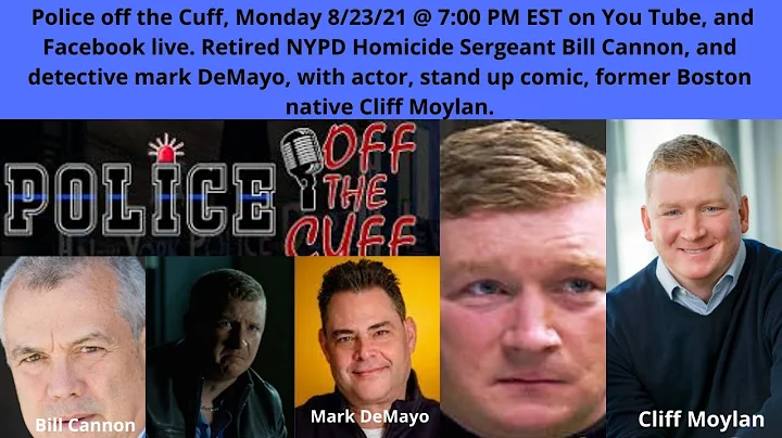 PoliceofftheCuff with actor Cliff Moylan from Boston talking about acting and Patriot Day