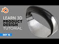 30 days modeling tutorial  learn product design  blender tutorial