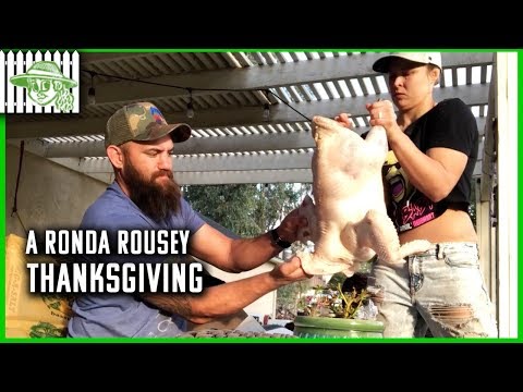 Ronda Rousey and Travis Browne's Family Thanksgiving