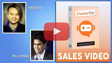 Chatter Pal Sales Video Preview - get *BEST* Bonus and Review HERE!