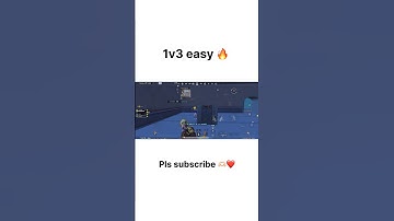 1 v 3 easy clutch #shorts #trending