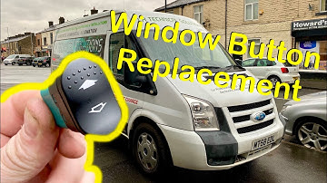 Ford Transit Electric Window Switch Replacement (MK7 Transit Window Button)