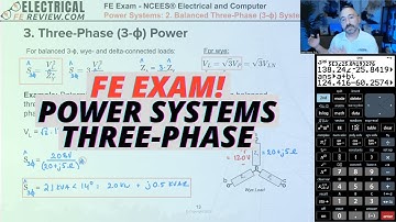 FE Power Systems Webinar Series – Ep. 2: Three-Phase 3ø | FE Electrical & Computer Exam