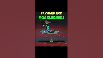 Tryhard rod vs Mosslurker? #fisch #roblox #johngaming