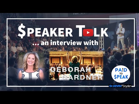 "$peaker Talk" interview with Deborah Gardner 