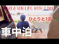 愛犬とDIYしたお気に入りの愛車で自由で気ままな旅を満喫する