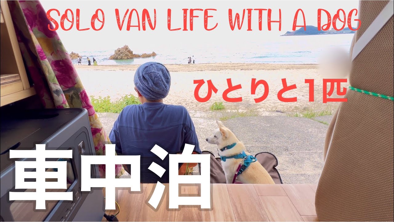 愛犬とDIYしたお気に入りの愛車で自由で気ままな旅を満喫する