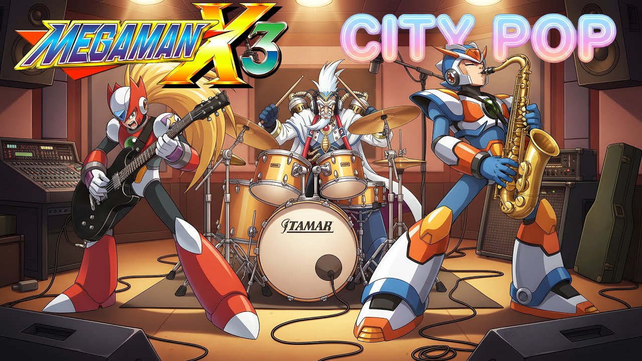 🕺 City Pop - Mega Man X3 Remix Album