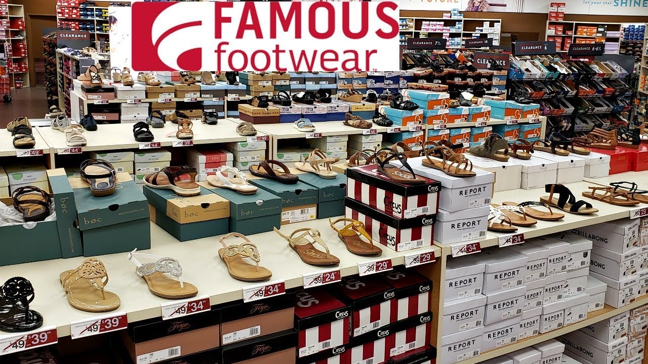 SHOP WITH ME FAMOUS FOOTWEAR SPRING FASHION TRENDS 2019 