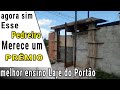 Como Fazer Laje do PORTÃO - Com um Video Completo Assim Fica Fácil