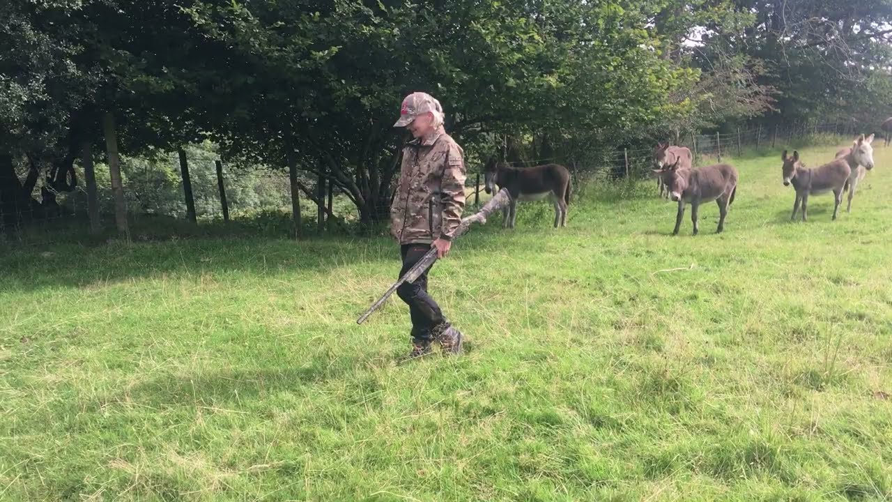 Tracer Round on Donkey Patrol in Wales.