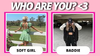 ❤️‍🔥ARE YOU A SOFT GIRL OR A BADDIE?❤️‍🔥 Aesthetic Quiz 2023! screenshot 4