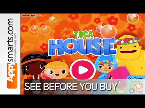 Toca House by Toca Boca [ages 2+] - full game play - Toca House by Toca Boca [ages 2+] - full game play
