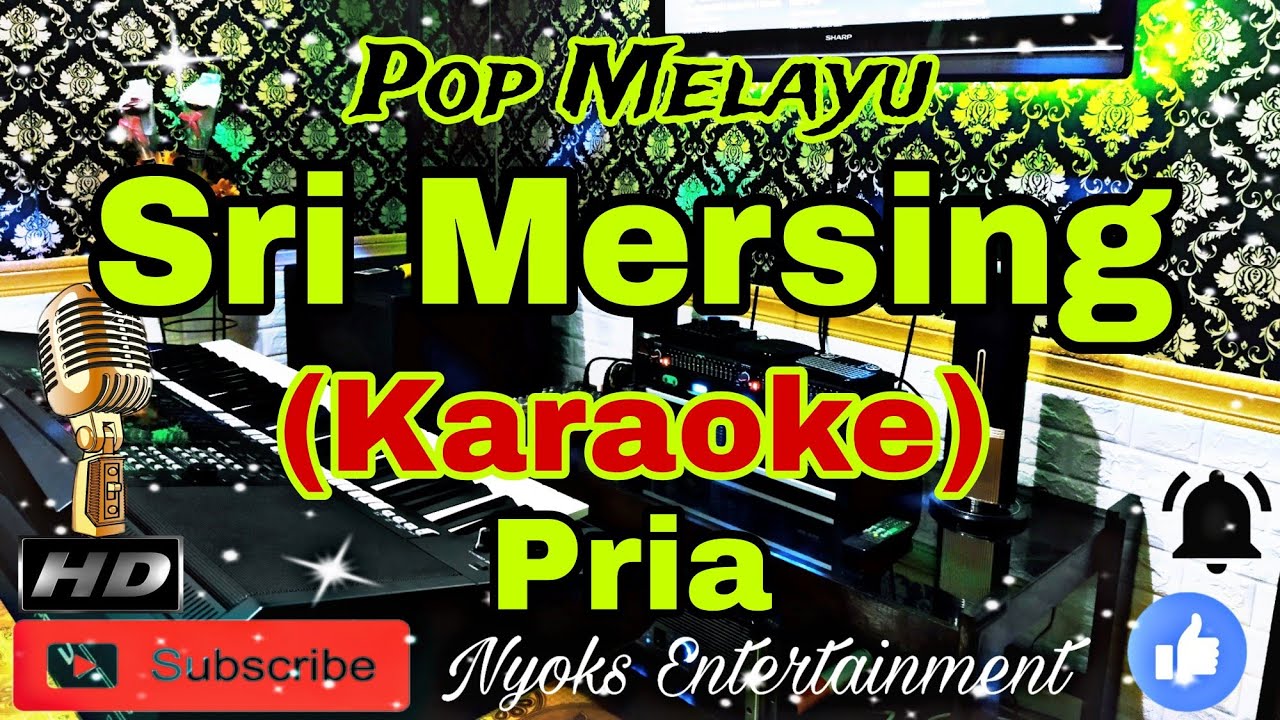SRI MERSING (KARAOKE) Melayu || Nada Pria || CIS minor
