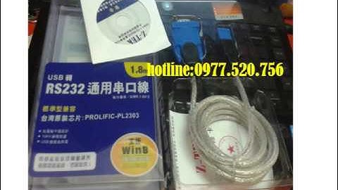 CÁP CHUYỂN, ĐẦU CHUYỂN USB TO RS232 ZTEK -MÁY TÍNH HẢI ĐĂNG 205 CHÙA LÁNG