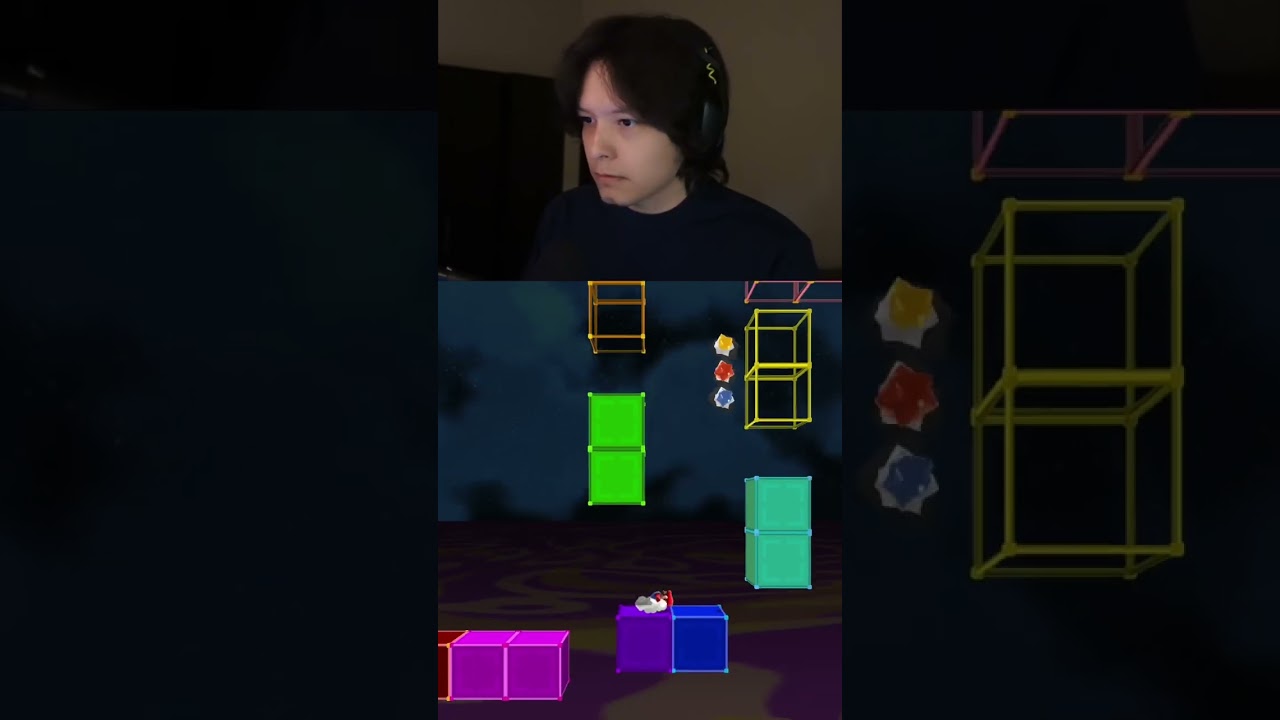 Super Mario Wonder’s “Climb to the Beat” in Super Mario Galaxy 2