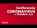 Conferencia de Salud Coronavirus 14 Octubre 2020