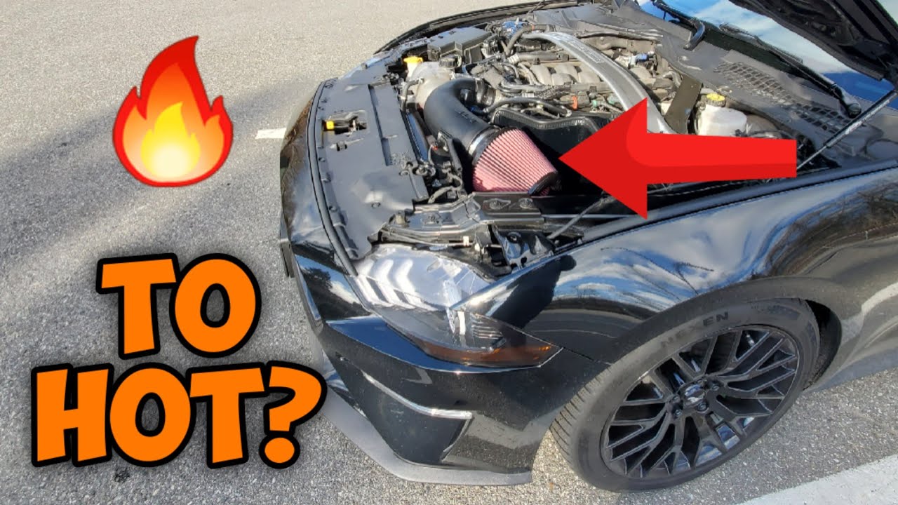 JLT Cold Air Intake VS. Stock IAT Temp Results On My 2019 MUSTANG GT