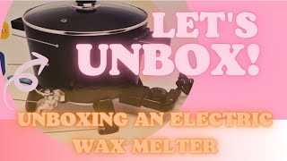 Unbox an Electrical Wax Melter with me! @NUULROSESCENTS
