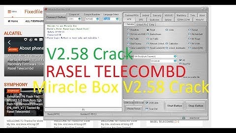 Miracle Box V2.58 Crack Full Active 2018/Free Download No Hwid Only Crack