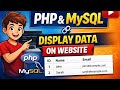 We learn how to easily connect PHP with MySQL and display your database data on a webpage.