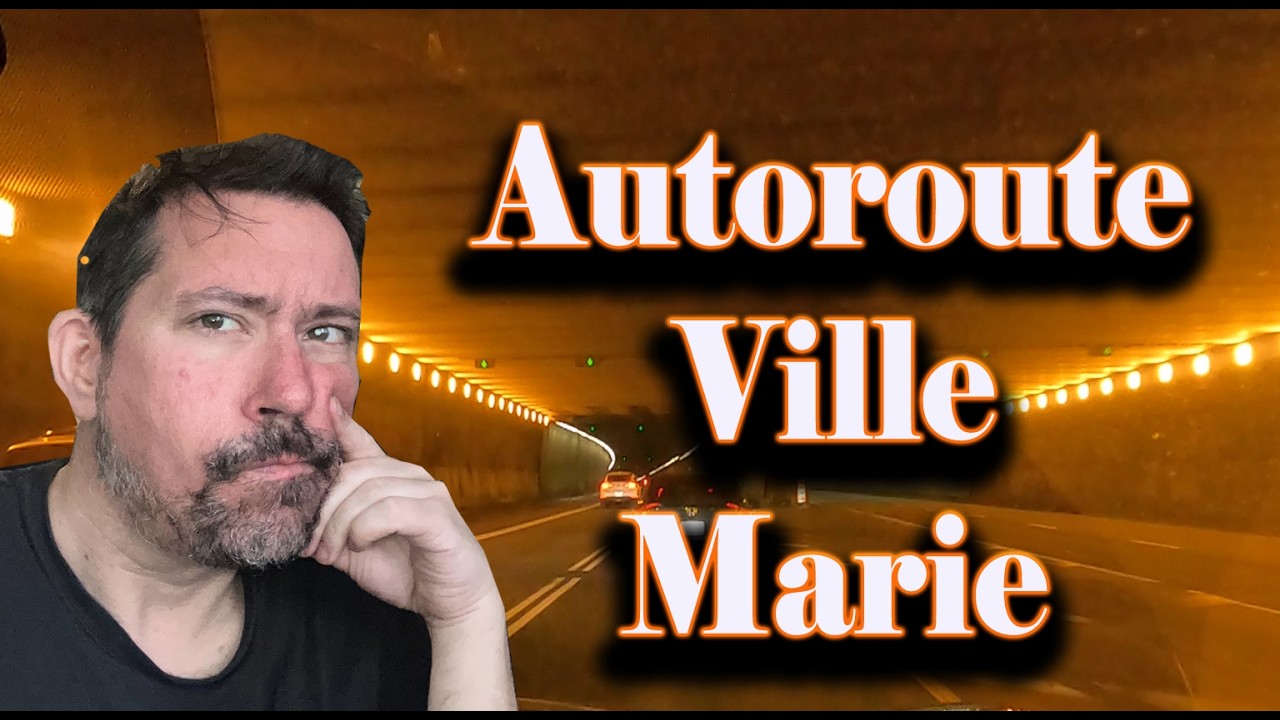 L'autoroute Ville-Marie: Un désastre évité? #montreal #drone