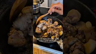 $0.70 Student Braised Chicken &amp; Potatoes! 🍗🥔 Europe Budget Ep. 2. #Shorts #BudgetMeals #FoodTok
