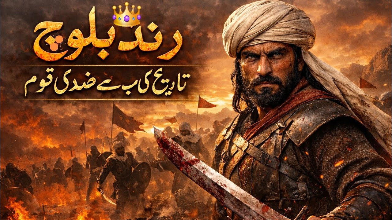  رِند بلوچ — تاریخ کی سب سے ضدی قوم | وہ قوم جو نہ جھکی، نہ مٹی | zaatnama | baloch