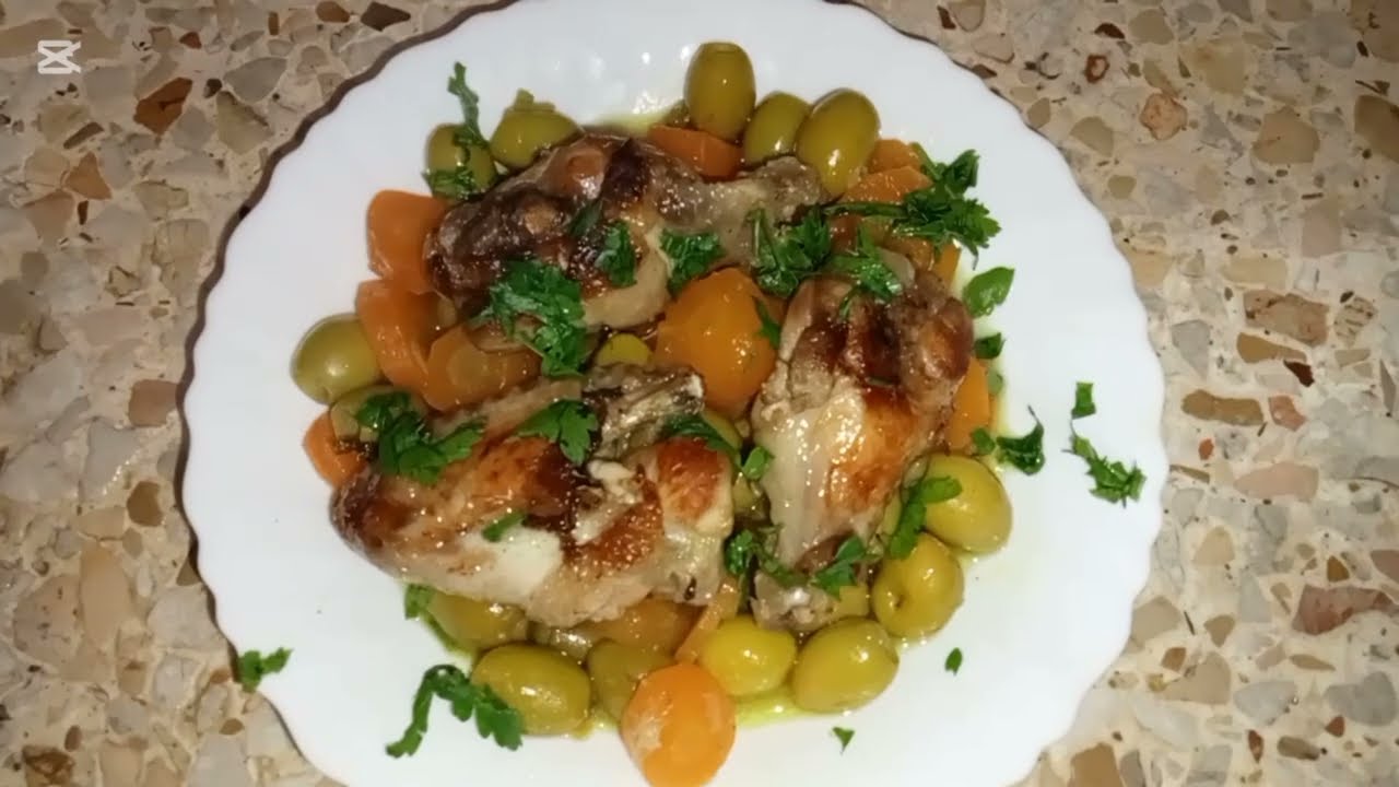 طاجين زيتون بزرودية يجي روعة وبنين 😋اقتصادي 