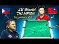 EFREN REYES intimidated by a Young 4X World Champion