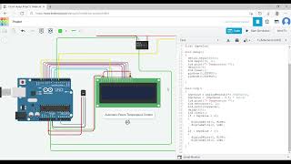 Automatic room temperature control Project with Arduino