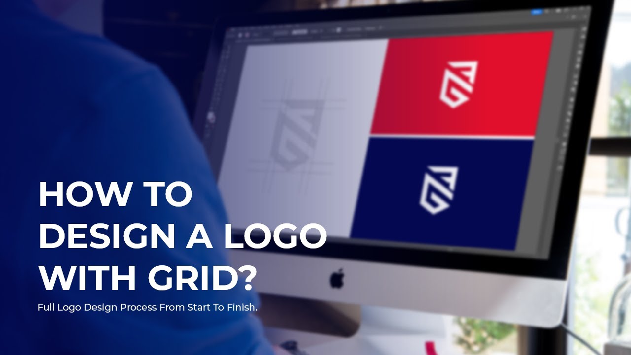 How to design a logo with grid #dizift