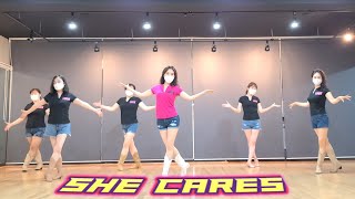 She Cares l Patrick Dorgan l Improver Line Dance l 쉬 케어즈 라인댄스 l Niels Poulsen l Linedance