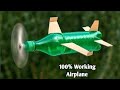 How to make a airplanes from used bottles | Making airplanes from bottles brings unexpected results