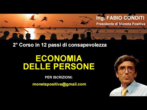 Trailer del 1° Corso ECONOMIA DELLE PERSONE