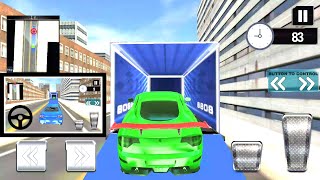 Modern Car Transporter Plane - Sports Cars Transport - Android Gameplay #Level6 screenshot 4