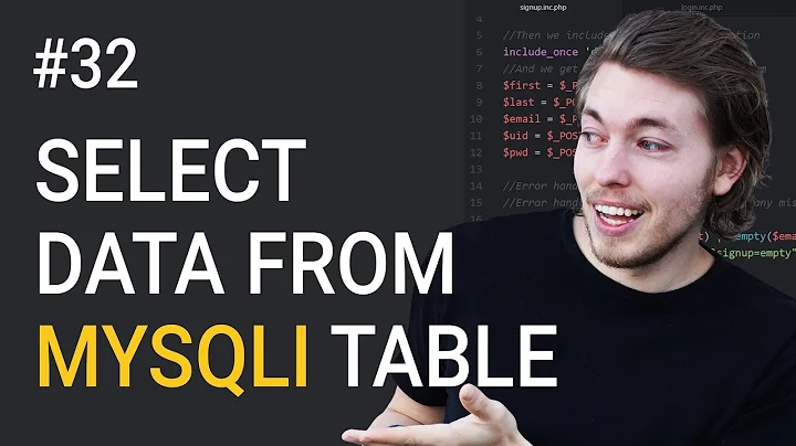 32: Select Data From MySQL Database | PHP Tutorial | Learn PHP Programming | PHP for Beginners