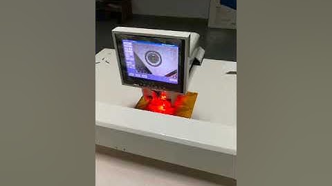 CCD guide hole punching machine