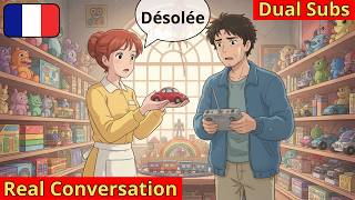 Returning An Item #1 | 10 Short French Conversations | French for Beginners | A1-A2-B1
