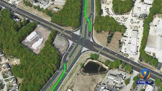 First traffic pattern of its kind in NC comes to west Charlotte intersection