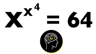 Puedes resolver esta ecuación x^x^4=64