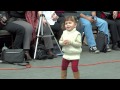 Talented little girl who likes to dance