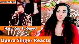 Juan Gabriel - Hasta Que Te Conocí (En Vivo) | Opera Singer Reacts