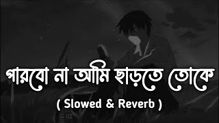 Parbona Ami Charte Toke | (পারবো না আমি ছাড়তে তোকে) [ Slowed & Reverb ] Arijit Singh