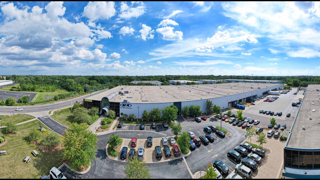Flying through the incredible M&R Printing Equipment headquarters at