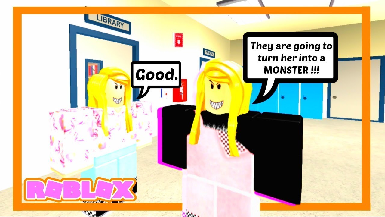 First Day Back To School And Her Jealous Twin Sisters Tricked Her - im back roblox meepcity image by thick jennie