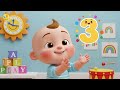 Learning 123 Baby Play 🔢🧸 | Fun Counting Song for Kids | Preschool Numbers & Early Learning Video 🎵