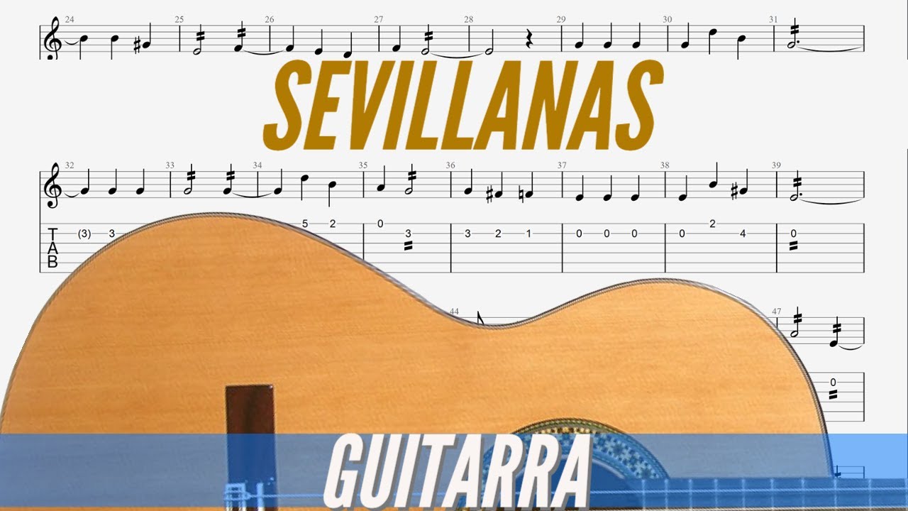 Sevillanas Instruments Sevillanas guitarra - YouTube