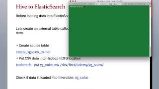 How to load data from a Hive table into ElasticSearch index Part-1