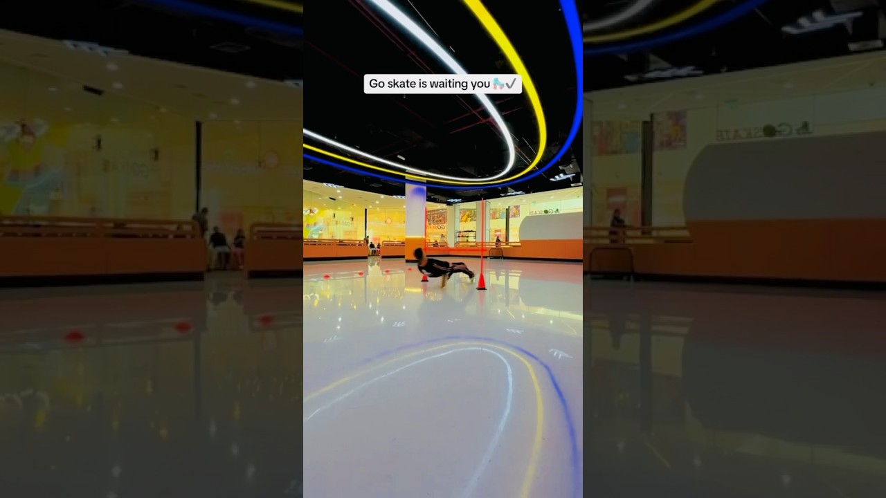 uae Dubai Go skate academy ⛸️😍 